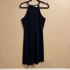 Navy Blue Emerald Sundae Dress